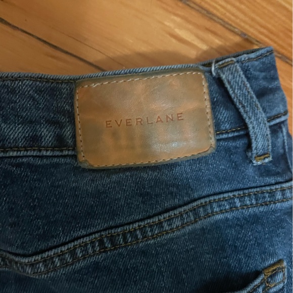 Everlane Women's High Rise Jeans - Dark Blue - Picture 6 of 6